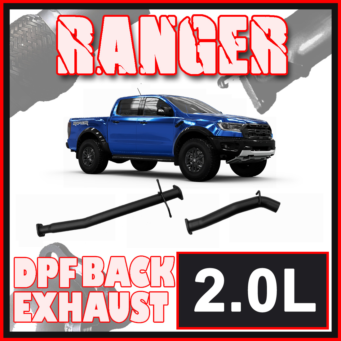 Ford Ranger Exhaust Raptor 2 0l Dpf Back Systems Ignite