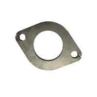 Universal 2 Bolt 2" Exhaust Laser Cut Flange Plate - Mild Steel