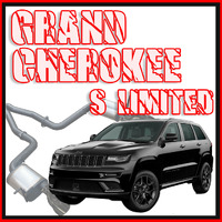 Jeep Grand Cherokee Exhaust S Limited 5.7L Hemi V8 3" Cat Back System