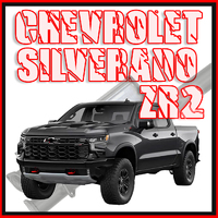 Silverado 1500 Exhaust ZR2 6.2L EcoTec3 V8 Cat Back Single 3.5" to 3" Dual Systems