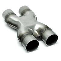 2 1/2" Stainless Steel Sports Exhaust X Pipe