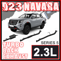 Nissan D23 Navara Exhaust Series 5 NP300 3" Turbo Back Offroad 4x4 Systems