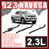 Nissan D23 Navara Exhaust NP300 3" Turbo Back Offroad 4x4 Exhaust Systems