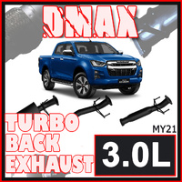 Isuzu D-Max Exhaust MY21 3L 3" DPF & Turbo Back Systems