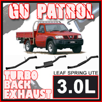 Nissan GU Patrol Exhaust Leaf Spring Ute 3L 3" Inch Systems