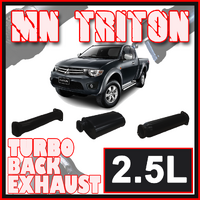 Mitsubishi MN Triton 2.5L 3" Turbo Back Systems