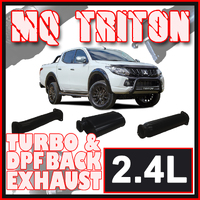 Mitsubishi MQ Triton Exhaust 2.4L 3" DPF & Turbo Back Systems