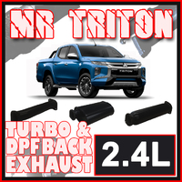 Mitsubishi MR Triton Exhaust 2.4L 3" DPF & Turbo Back Systems