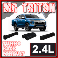 Mitsubishi MR Triton Exhaust 2.4L 3" Turbo Back Offroad 4x4 Systems