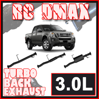 Isuzu RC D-Max Exhaust 3L 2007 to 2012 3" Turbo Back Systems